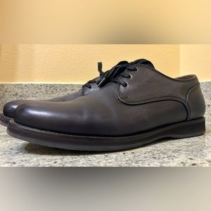 John Varvatos Black Derbys